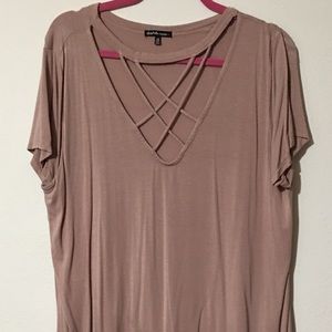 Dusty mauve shirt